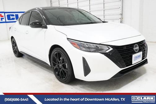 White 2025 Nissan Sentra SR