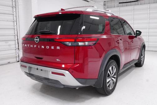 Scarlet Ember 2023 Nissan Pathfinder SL
