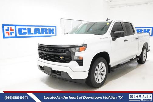 Summit White 2022 Chevrolet Silverado 1500 Custom