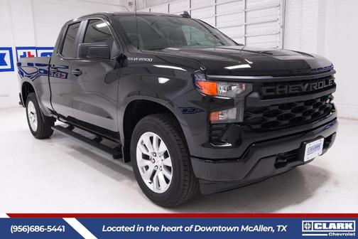 Black 2026 Chevrolet Silverado 1500 Custom