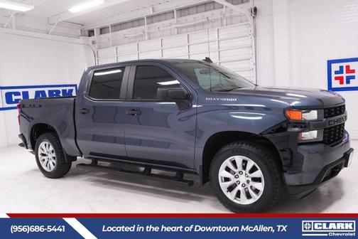 Shadow Gray Metallic 2021 Chevrolet Silverado 1500 Custom