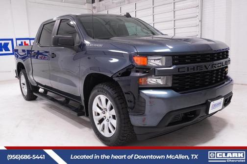 Shadow Gray Metallic 2021 Chevrolet Silverado 1500 Custom
