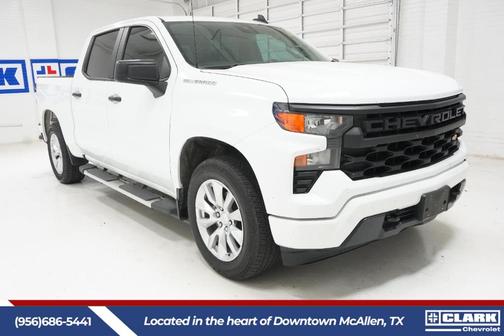 Summit White 2024 Chevrolet Silverado 1500 Custom