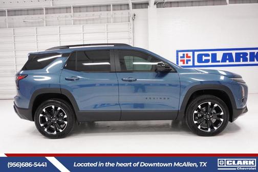Lakeshore Blue Metallic 2026 Chevrolet Equinox RS