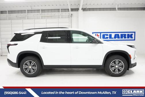 Summit White 2026 Chevrolet Traverse LT