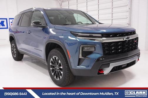 Lakeshore Blue Metallic 2026 Chevrolet Traverse Z71