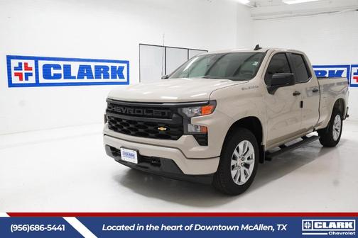 White Sand 2026 Chevrolet Silverado 1500 Custom