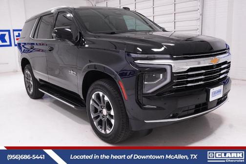 Black 2025 Chevrolet Tahoe LT
