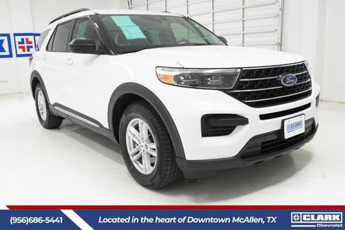 Oxford White 2021 Ford Explorer XLT