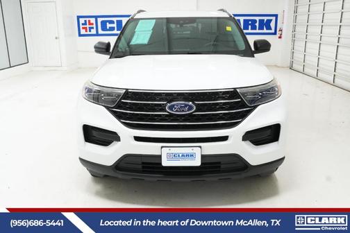 Oxford White 2021 Ford Explorer XLT