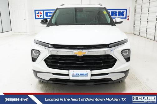 Summit White 2025 Chevrolet Trailblazer LT