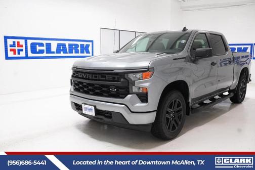 Sterling Gray Metallic 2026 Chevrolet Silverado 1500 Custom