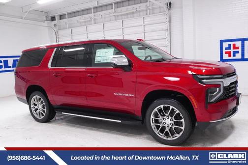 Radiant Red 2026 Chevrolet Suburban LS