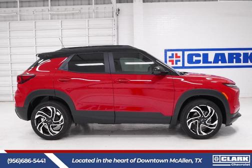 Red 2026 Chevrolet Trailblazer RS