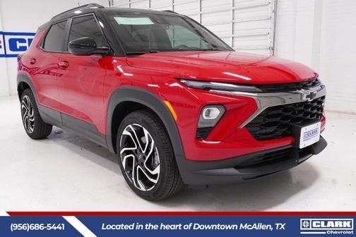 Red 2026 Chevrolet Trailblazer RS