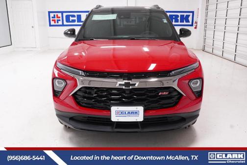 Red 2026 Chevrolet Trailblazer RS