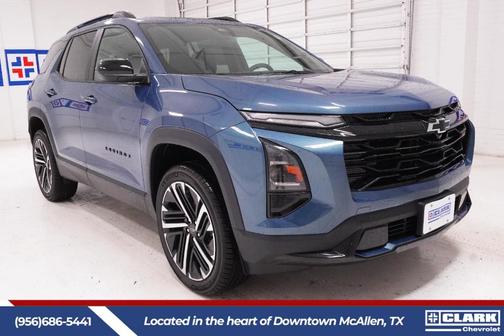 Lakeshore Blue Metallic 2026 Chevrolet Equinox RS