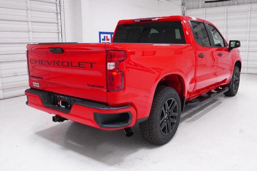 Red 2026 Chevrolet Silverado 1500 Custom