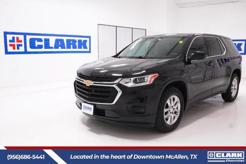 Mosaic Black Metallic 2021 Chevrolet Traverse LS