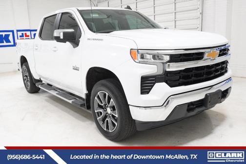 Summit White 2022 Chevrolet Silverado 1500 LT