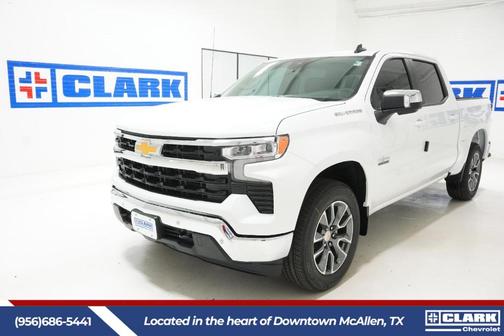 Summit White 2026 Chevrolet Silverado 1500 LT