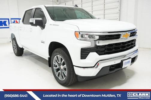 Summit White 2026 Chevrolet Silverado 1500 LT