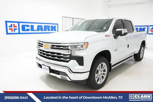 Polar White 2026 Chevrolet Silverado 1500 LTZ