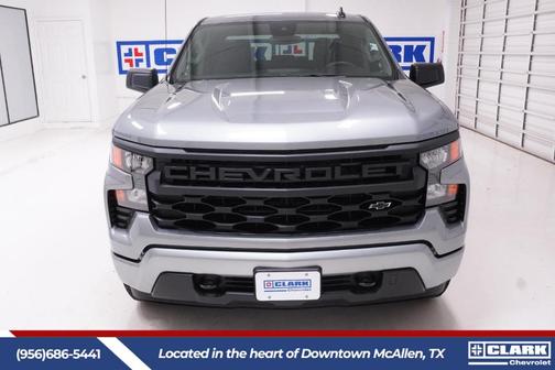 Sterling Gray Metallic 2026 Chevrolet Silverado 1500 Custom