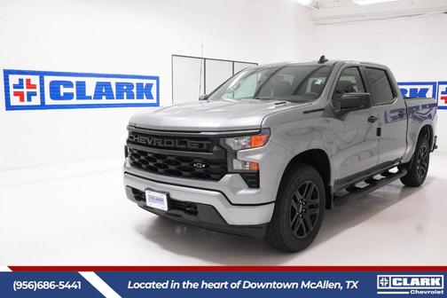 Sterling Gray Metallic 2026 Chevrolet Silverado 1500 Custom