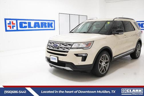 Blue Metallic 2018 Ford Explorer XLT