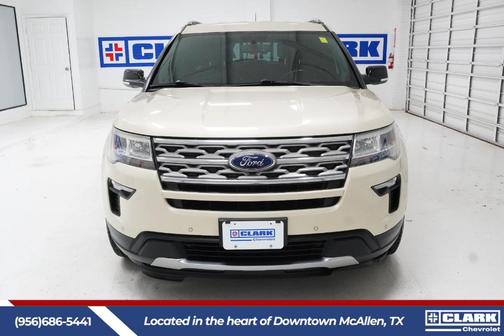Blue Metallic 2018 Ford Explorer XLT