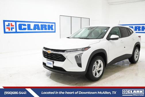 Summit White 2026 Chevrolet Trax LS