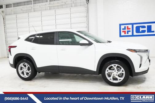 Summit White 2026 Chevrolet Trax LS