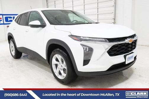 Summit White 2026 Chevrolet Trax LS