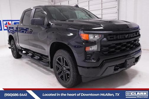 Black 2026 Chevrolet Silverado 1500 Custom
