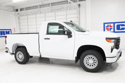 Summit White 2026 Chevrolet Silverado 1500 WT