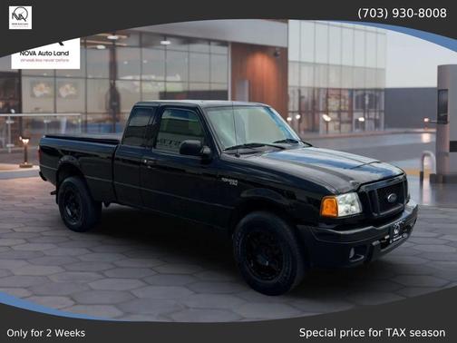 Black Clearcoat 2005 Ford Ranger XLT SuperCab