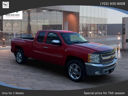 Red 2013 Chevrolet Silverado 1500 LT