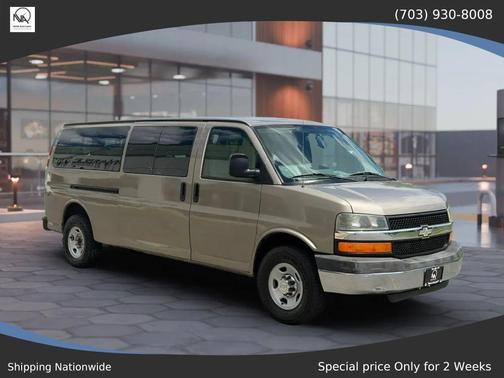 Sandstone Metallic 2007 Chevrolet Express 3500 LS Extended Wagon