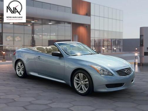Blue 2010 INFINITI G37 Base