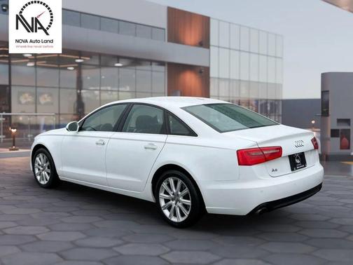 White 2014 Audi A6 2.0T Premium