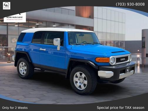 Voodoo Blue 2007 Toyota FJ Cruiser Base