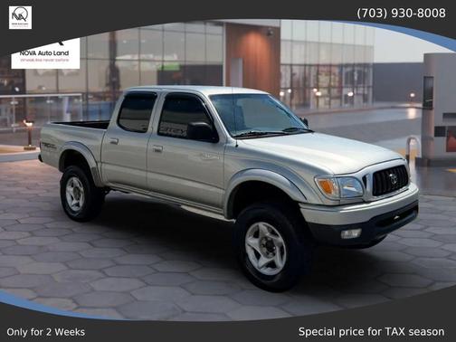 Lunar Mist Metallic 2002 Toyota Tacoma Double Cab