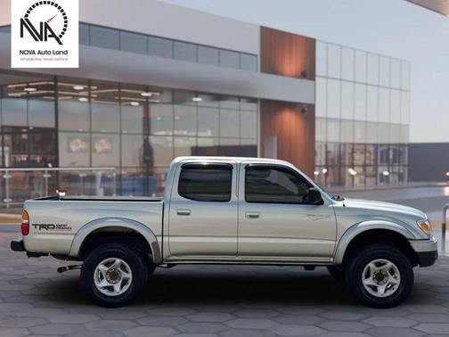 Lunar Mist Metallic 2002 Toyota Tacoma Double Cab