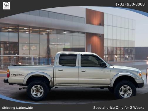 Lunar Mist Metallic 2002 Toyota Tacoma Double Cab