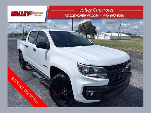 Summit White 2021 Chevrolet Colorado LT