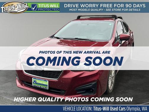 Venetian Red Pearl 2017 Subaru Impreza 2.0i Premium
