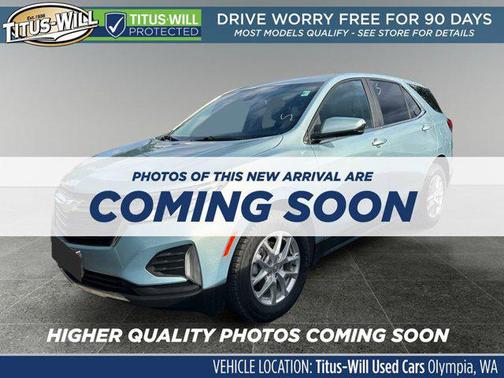 Seaglass Blue Metallic 2022 Chevrolet Equinox 1LT