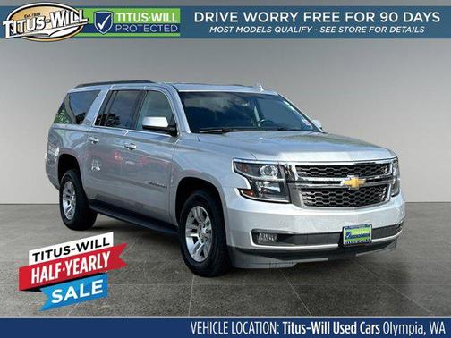 Silver Ice Metallic 2020 Chevrolet Suburban LT