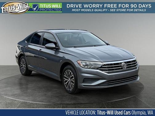 Platinum Gray Metallic 2021 Volkswagen Jetta 1.4T S